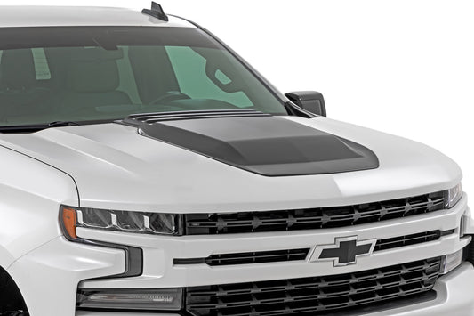 Hood Scoop | GB8 Mosaic Black | Chevy Silverado 1500 2WD/4WD (2019-2026)