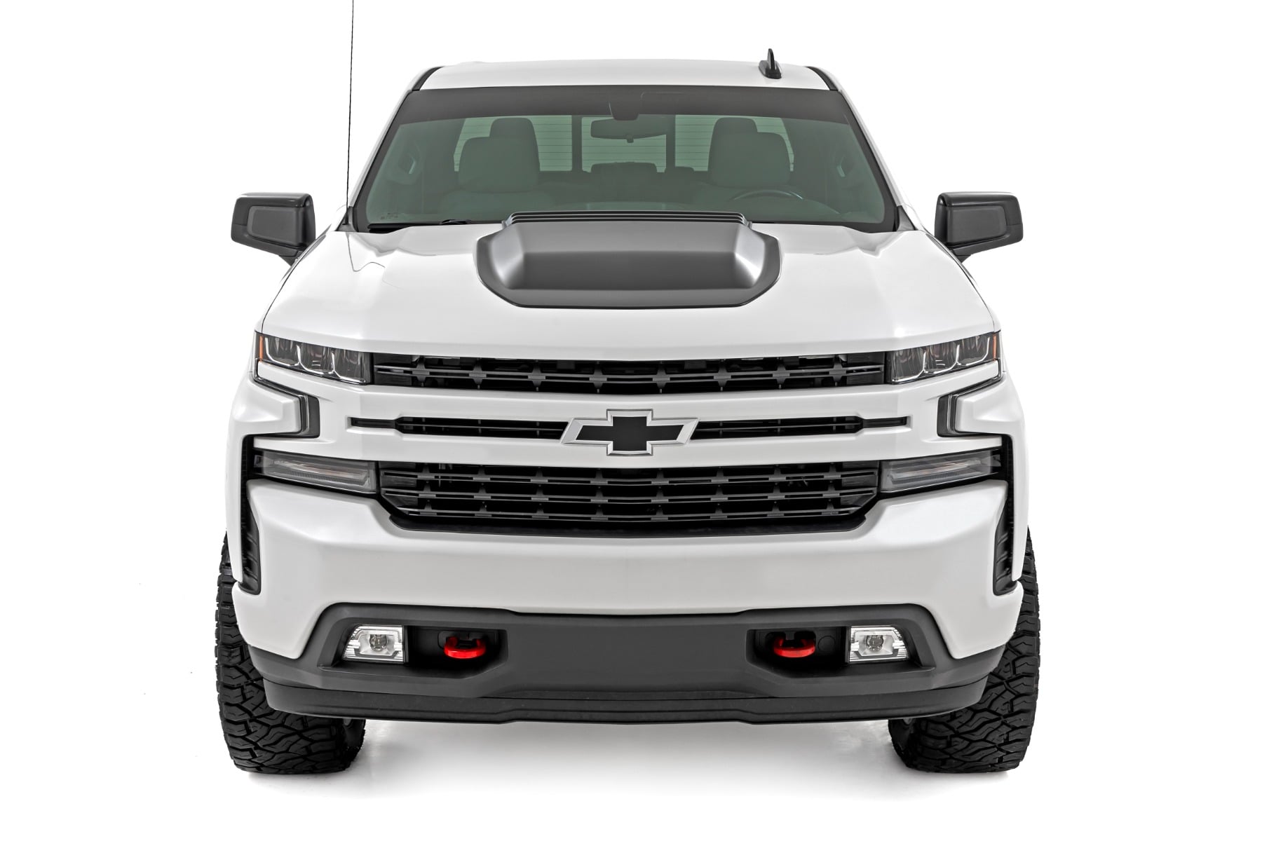 Hood Scoop | GCN Victory Red | Chevy Silverado 1500 2WD/4WD (2019-2026) - Image 2