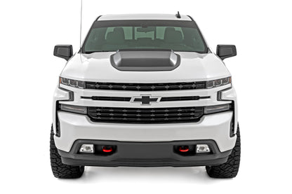 Hood Scoop | GLT Glacier Blue | Chevy Silverado 1500 2WD/4WD (2019-2026) - Image 2