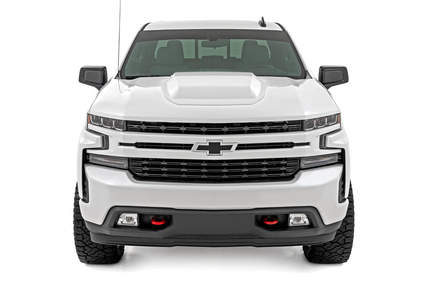Hood Scoop | GAZ Summit White | Chevy Silverado 1500 2WD/4WD (2019-2026) - Image 2