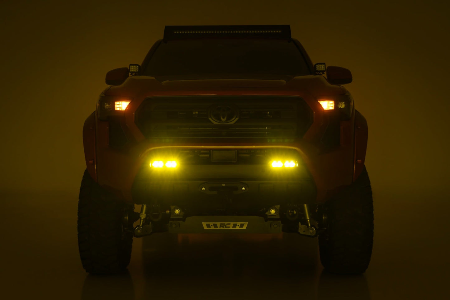LED Fog Light Kit | 3x1.75 Inch Black Series Slim Aux | Yellow | Toyota Tacoma (2024-2026) - Image 6