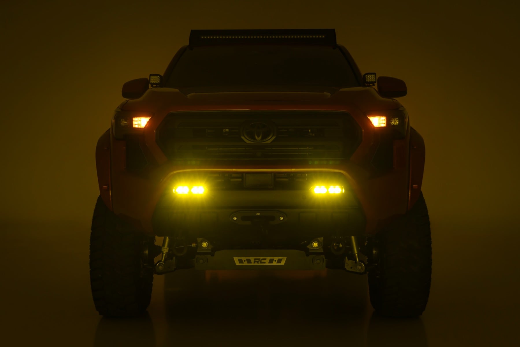 LED Fog Light Kit | 3x1.75 Inch Black Series Slim Aux | Yellow | Toyota Tacoma (2024-2026) - Image 6