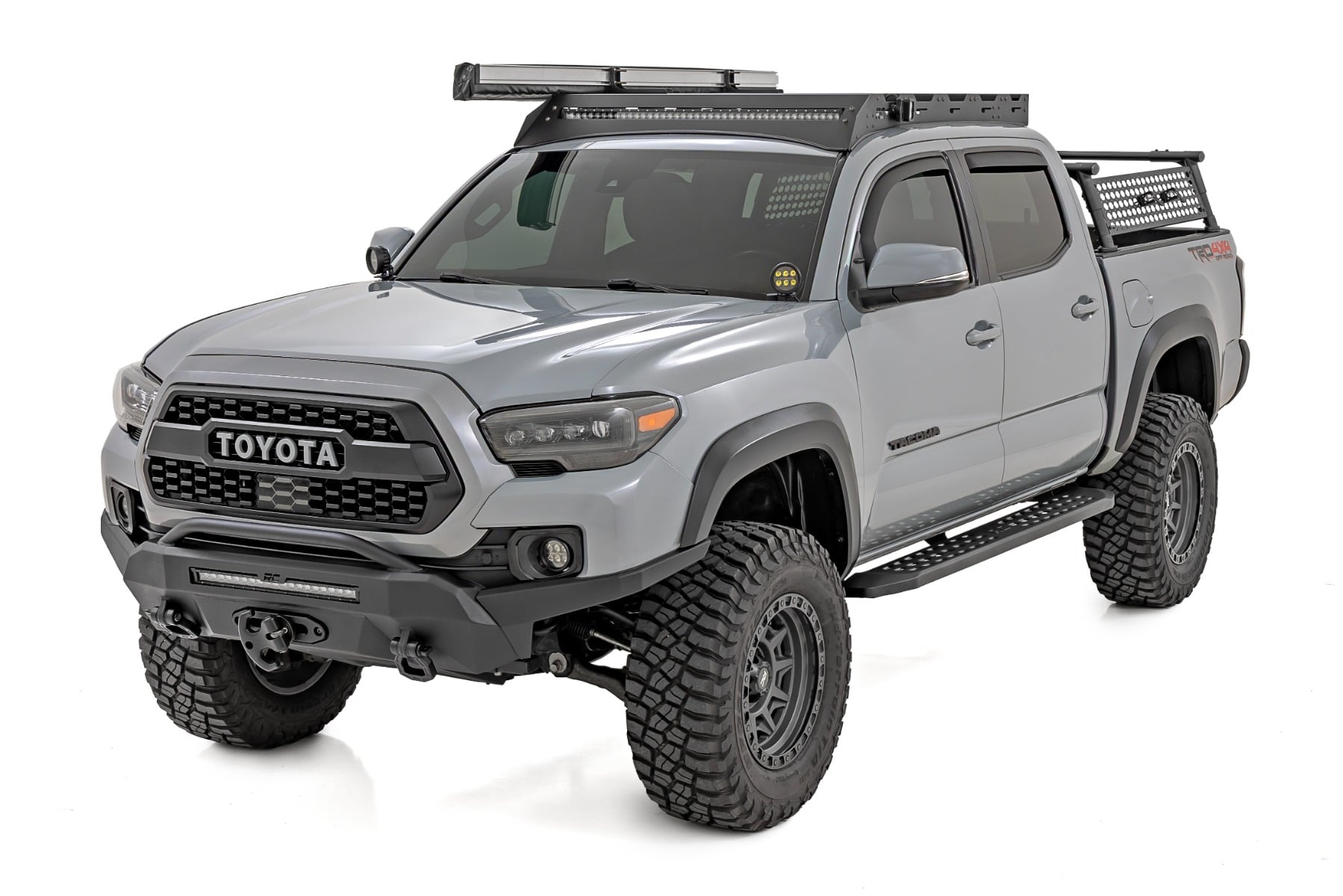 RPT2 Running Board | Double Cab | Black | Toyota Tacoma 2WD/4WD (2016-2023) - Image 2
