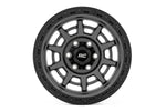 Rough Country 85 Series Wheel | Simulated Beadlock | Gunmetal Gray/Black | 17x9 | 8x170 | -12 - Image 2