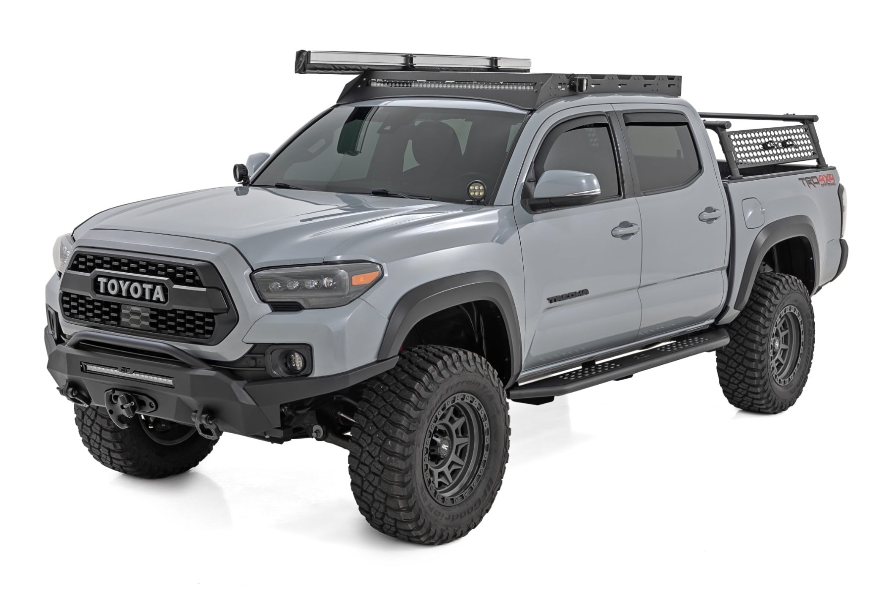 OV2 Running Boards | Side Step Bars | Crew Cab | Toyota Tacoma 2WD/4WD (16-23) - Image 4