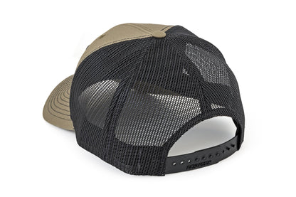 Rough Country Hat | Black Mesh | Rough Country Patch | Brown/Leather - Richardson 112 - Image 2