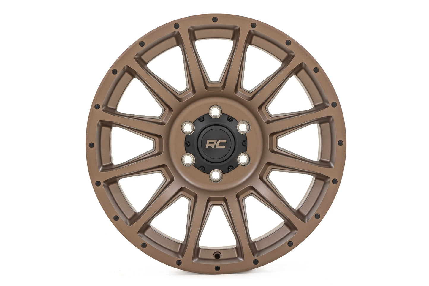 Rough Country 90 Series Wheel | One-Piece | Bronze | 18x9 | 8x6.5 | -12mm - Image 2