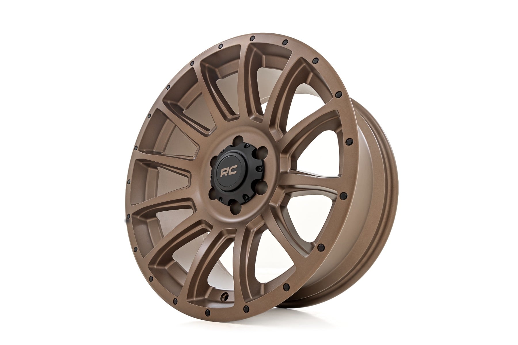 Rough Country 90 Series Wheel | One-Piece | Bronze | 18x9 | 5x5 | 0mm - Image 3