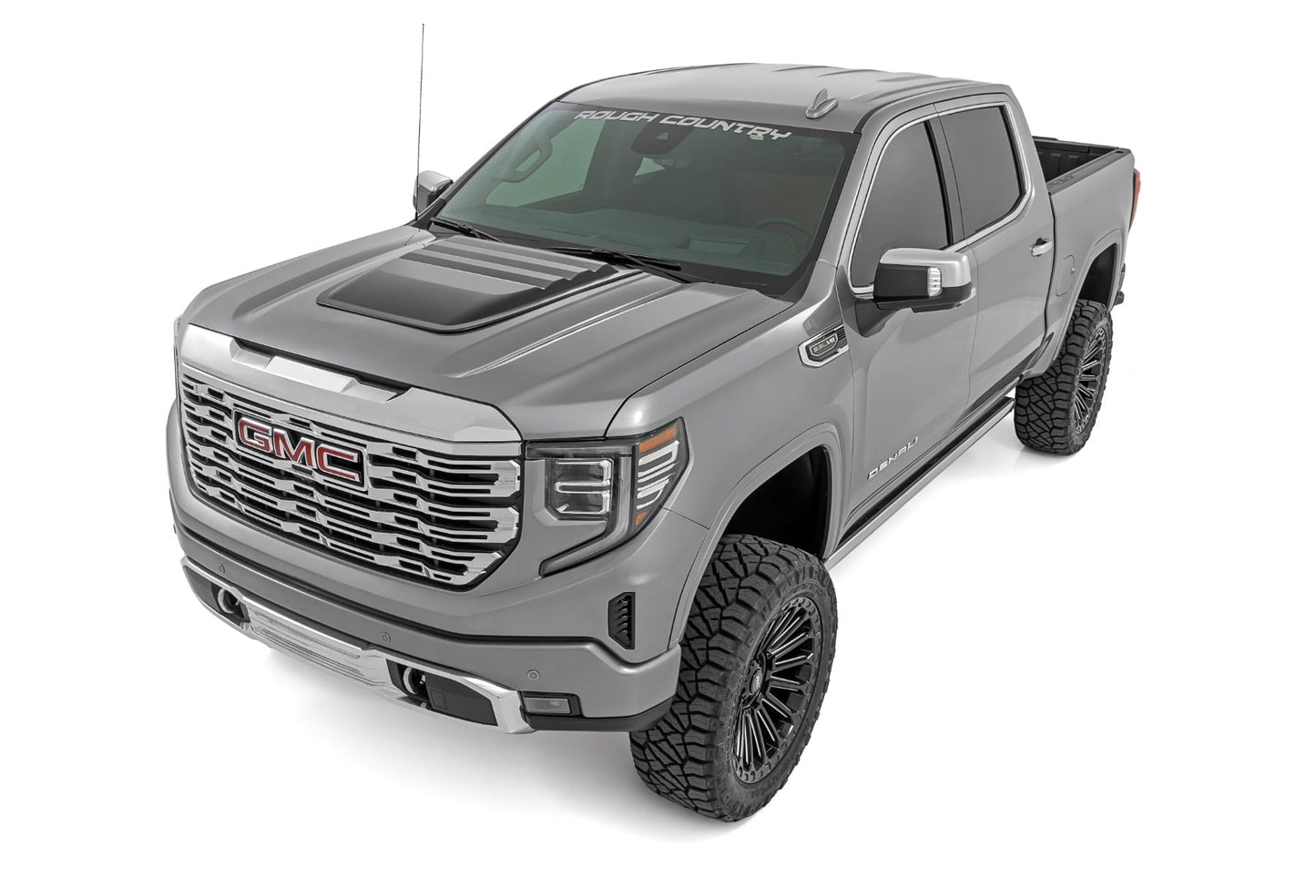 Hood Scoop | GXD Sterling Grey Metallic | GMC Sierra 1500 2WD/4WD (2019-2026) - Image 3