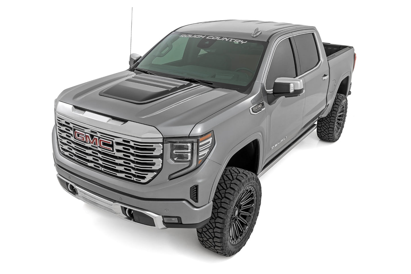 Hood Scoop | GAN Silver Ice Metallic | GMC Sierra 1500 2WD/4WD (2019-2026) - Image 3