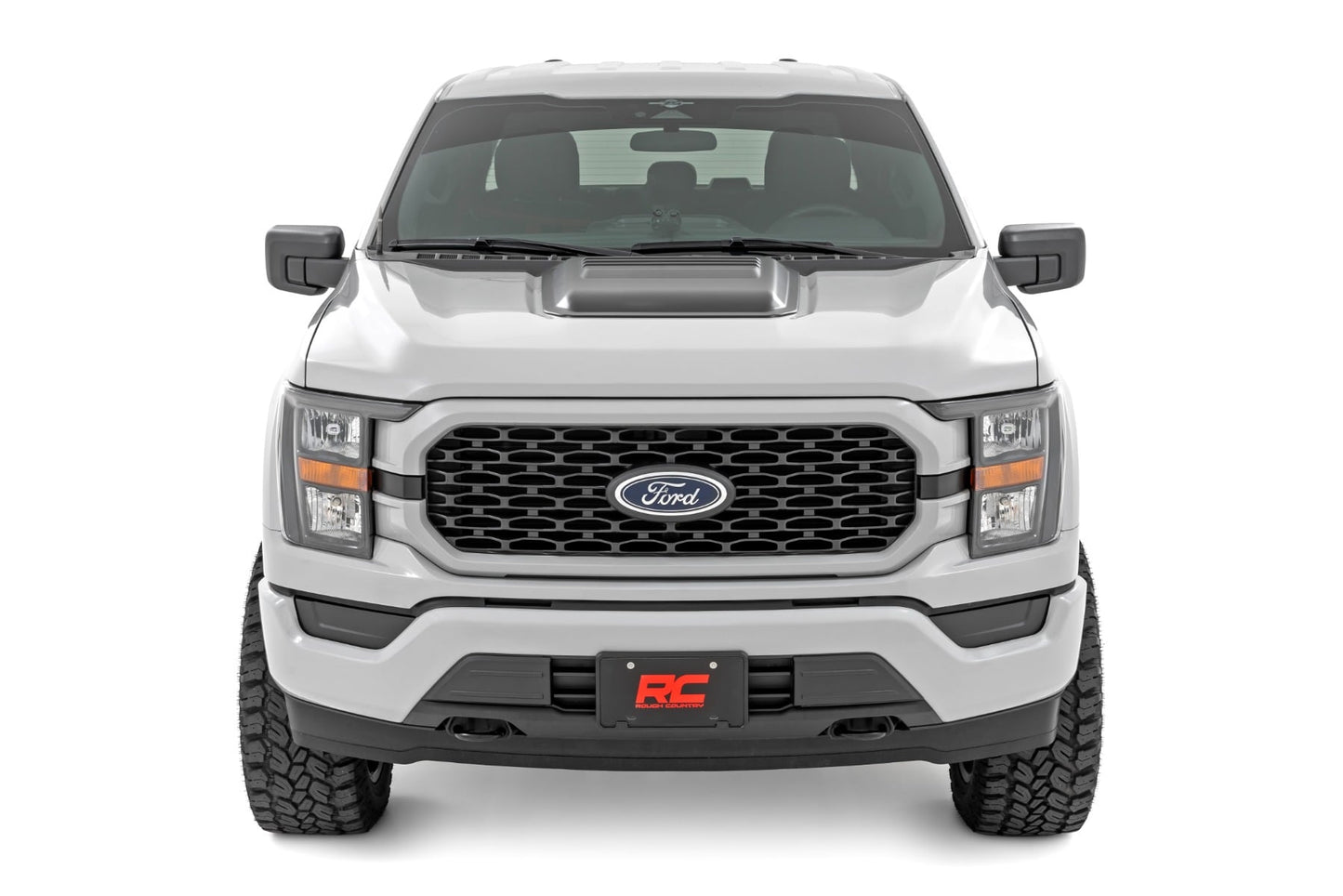 Hood Scoop | HX Antimatter Blue | Ford F-150 2WD/4WD (2021-2026) - Image 2