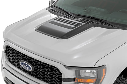 Hood Scoop | D1 Stone Gray | Ford F-150 2WD/4WD (2021-2026)