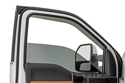 Side Window Deflectors | Tape On Rain Guard | Ford F-150/Lightning/F-250/F-350/Raptor (15-26) - Image 2