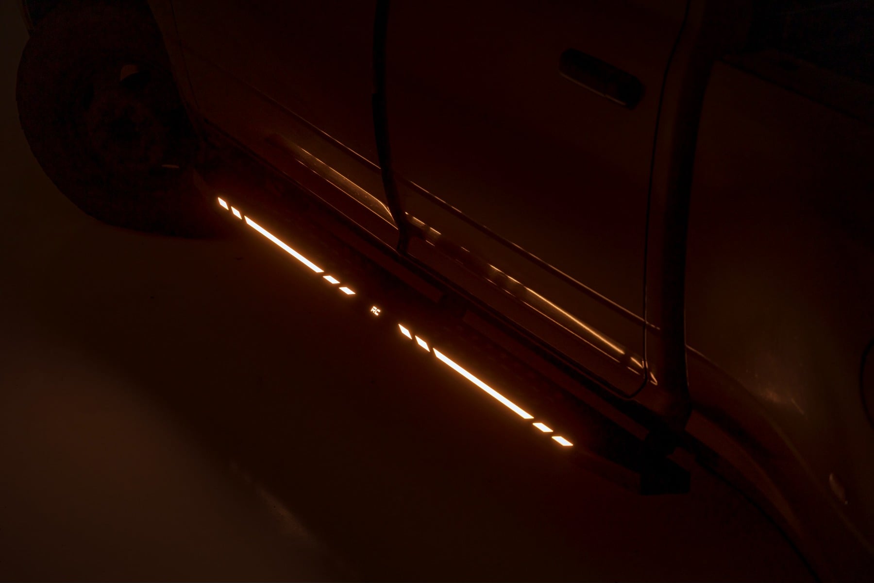 AC2 Running Boards | Amber/White | Crew Cab | Ram 1500/2500/3500 2WD/4WD (2010-2025 & Classic) - Image 4