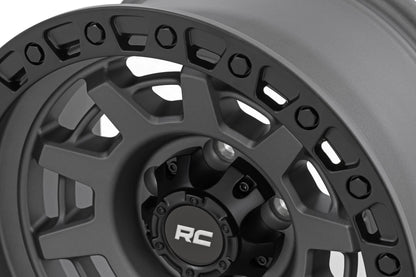 Rough Country 85 Series Wheel | One-Piece | Gunmetal Gray/Black | 15x8 | 5x5.5 | -19mm - Image 6