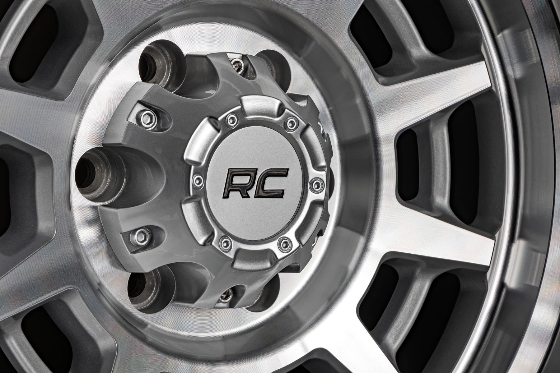 Rough Country 85 Series Wheel | Simulated Beadlock | Full Machine | 17x9 | 8x6.5 | +0 - Image 6