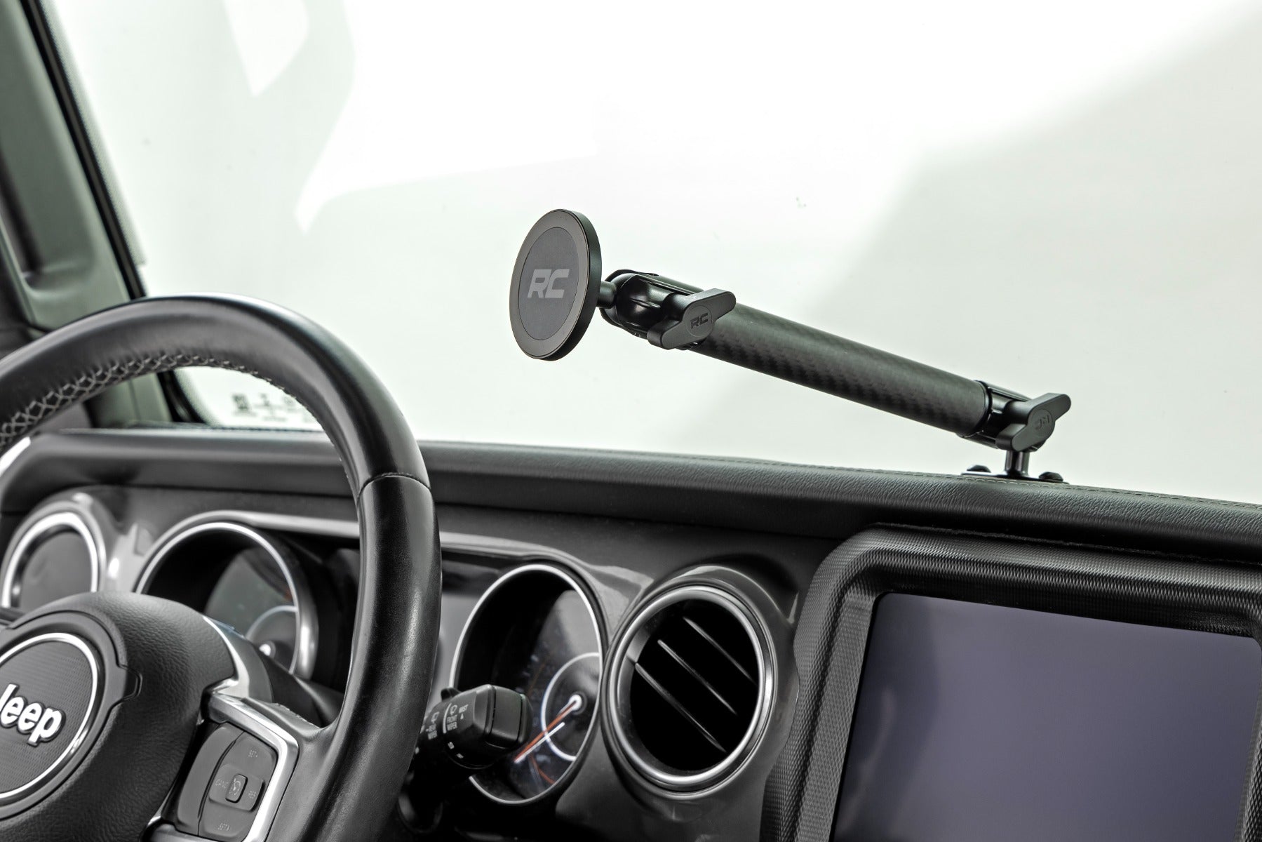 Dash Mount | 8" Mount Kit | Jeep Gladiator JT/Wrangler JL 4WD (2018-2026) - Image 4