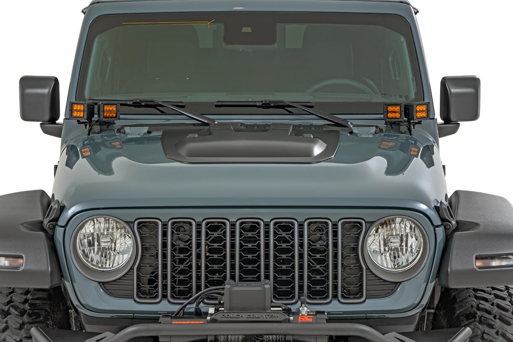 Hood Scoop | PHP Tuscadero | Jeep Gladiator JT/Wrangler JL 4WD (2018-2026) - Image 2