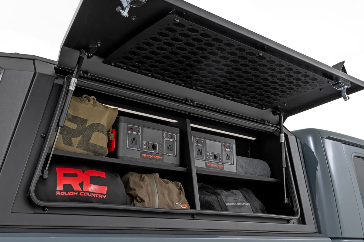 Bed Cap Side Shelf Storage Bin | Passengers Side | Jeep Gladiator JT (20-26) - Image 2