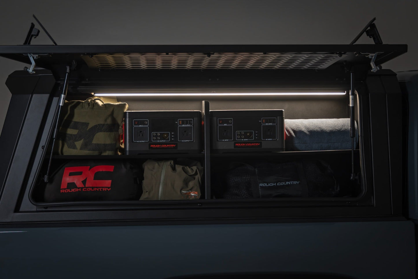 Bed Cap Side Shelf Storage Bin | Passengers Side | Jeep Gladiator JT (20-26) - Image 3