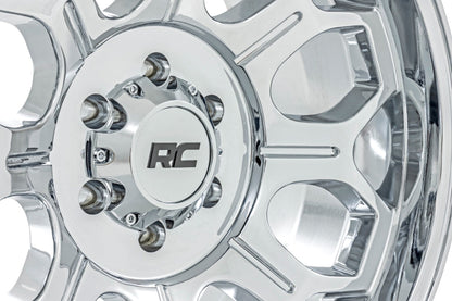 Rough Country 77 Series Wheel | One-Piece |Chrome | 22x12 | 6x135 | -44mm - Image 5