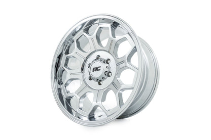 Rough Country 77 Series Wheel | One-Piece | Chrome | 20x9 | 6x135 | -12mm - Image 4