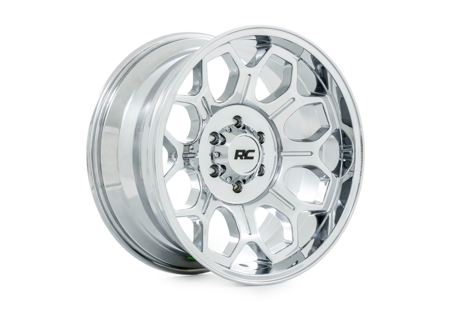Rough Country 77 Series Wheel | One-Piece | Chrome | 20x9 | 6x5.5 | -12mm - Image 3