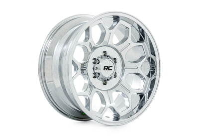 Rough Country 77 Series Wheel | One-Piece |Chrome | 22x12 | 6x5.5 | -44mm - Image 3