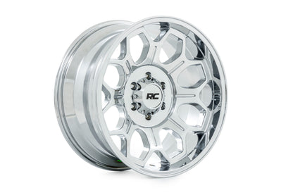 Rough Country 77 Series Wheel | One-Piece | Chrome | 20x9 | 6x135 | +18mm - Image 3