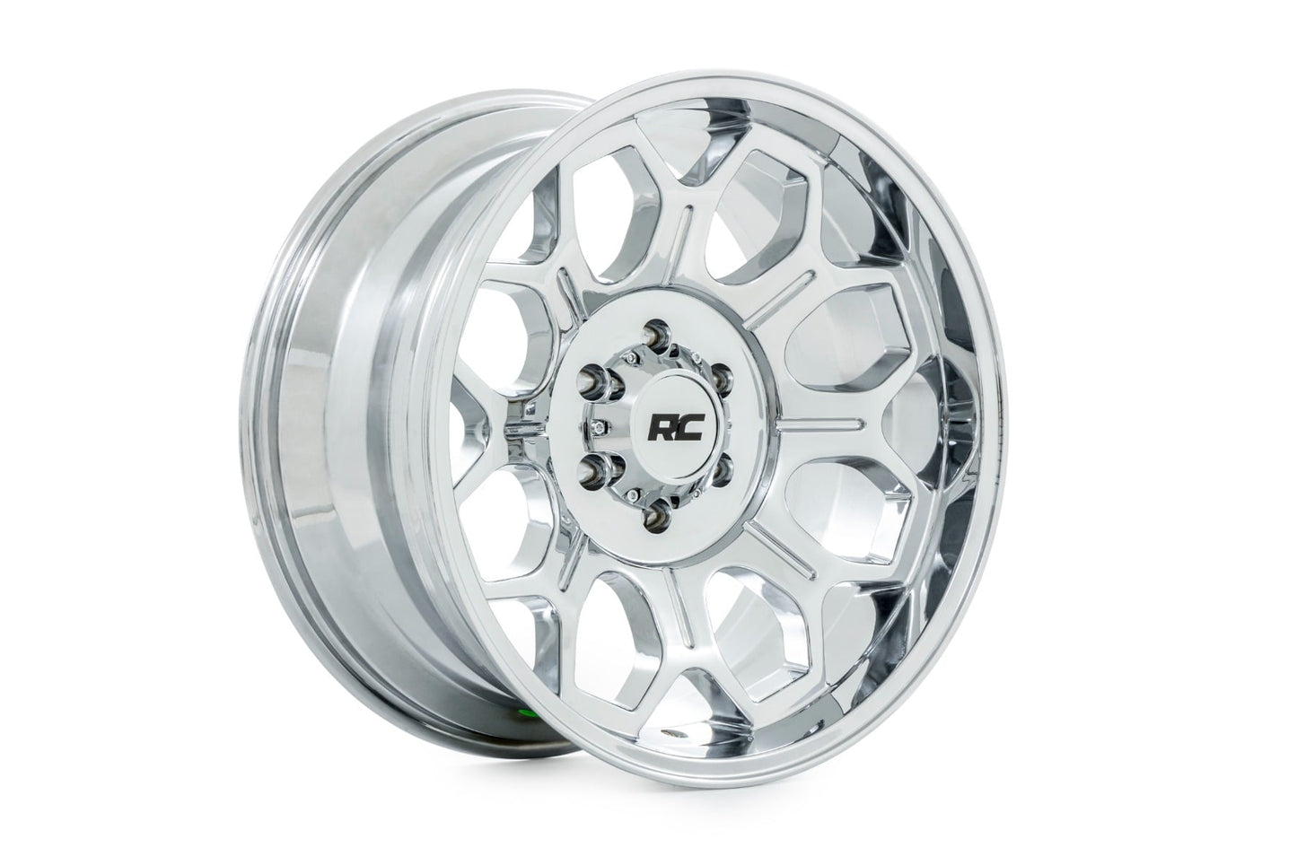 Rough Country 77 Series Wheel | One-Piece | Chrome | 20x9 | 6x5.5 | 0mm - Image 3
