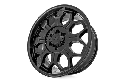 Rough Country 77 Series Wheel | One-Piece | Semi Gloss Black | 20x10 | 6x5.5 | -25mm - Image 4