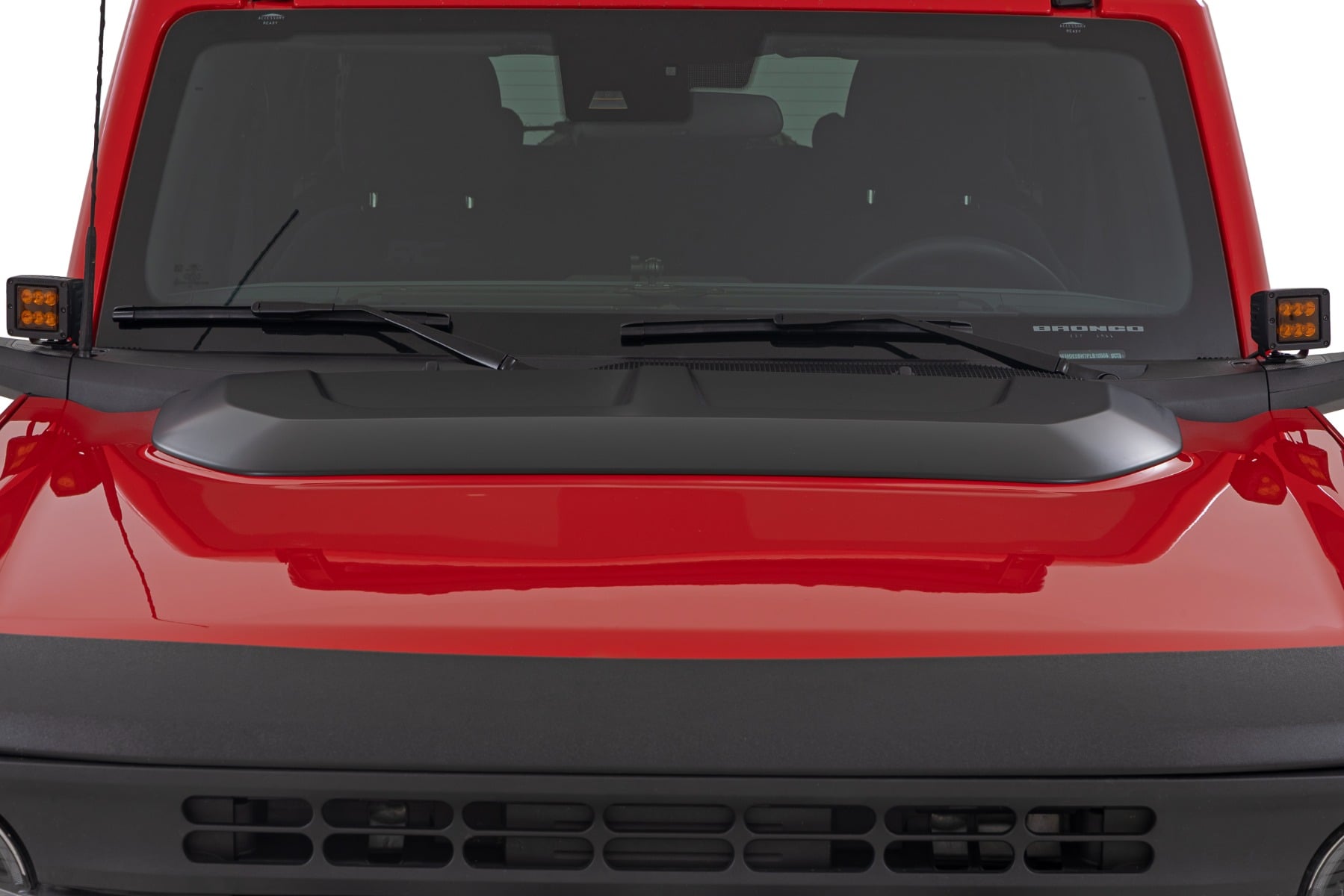 Hood Scoop | YZ Oxford White | Ford Bronco 4WD (2021-2026) - Image 4