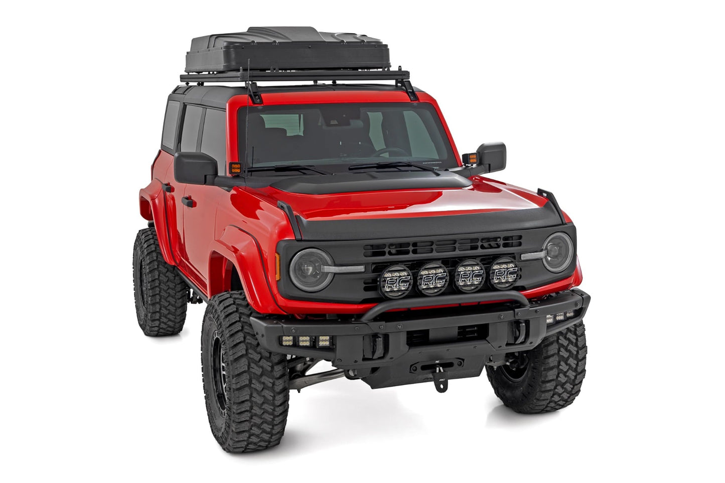 Hood Scoop | E7 Velocity Blue | Ford Bronco 4WD (2021-2026) - Image 2