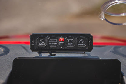 4 Gang Switch Panel | RGB Backlit Buttons | Multifunction Modes - Image 5