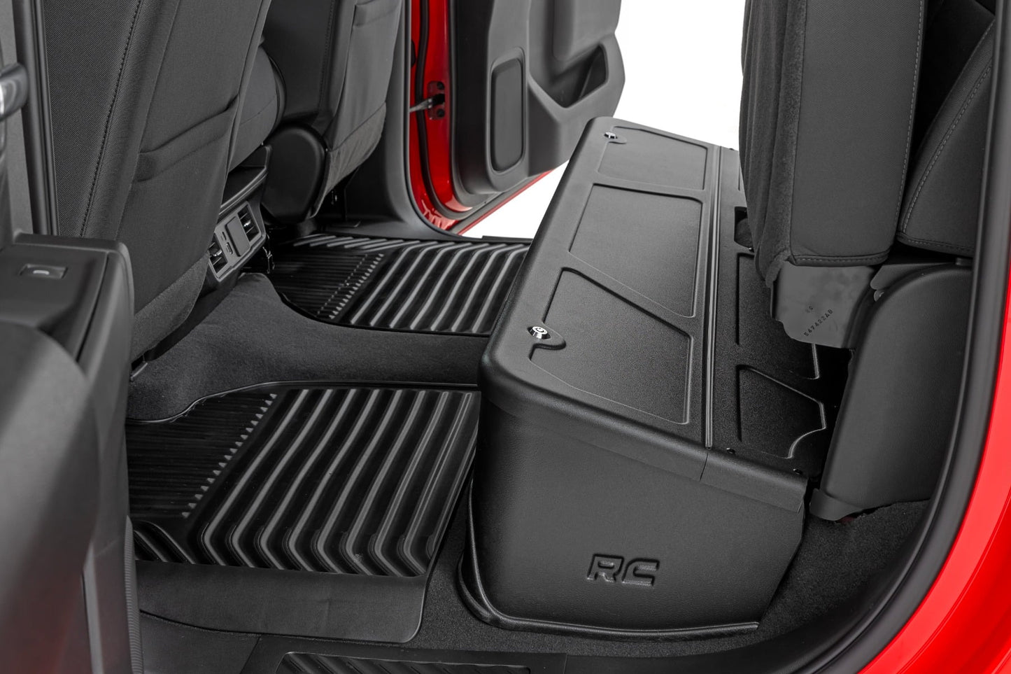 Under Seat Storage with Locking Lid | Crew Cab | Chevy/GMC 1500/2500HD/3500HD (19-26) - Image 2