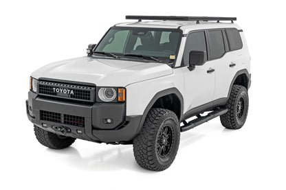 Oval Nerf Steps | Black | Toyota Land Cruiser 4WD (2024-2026) - Image 2