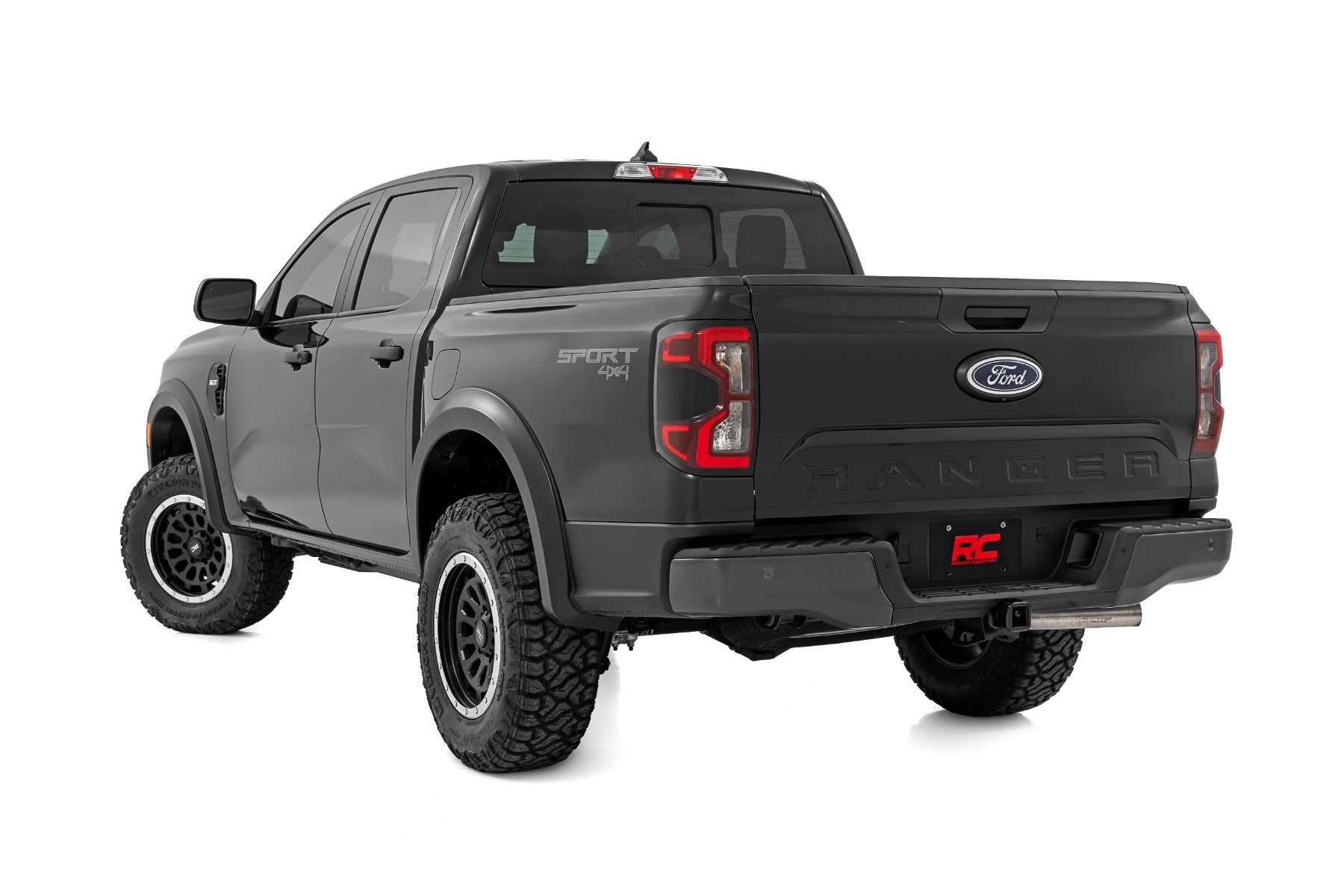 Fender Flares | Sport | G1 Absolute Black | Ford Ranger 2WD/4WD (2024-2026) - Image 3
