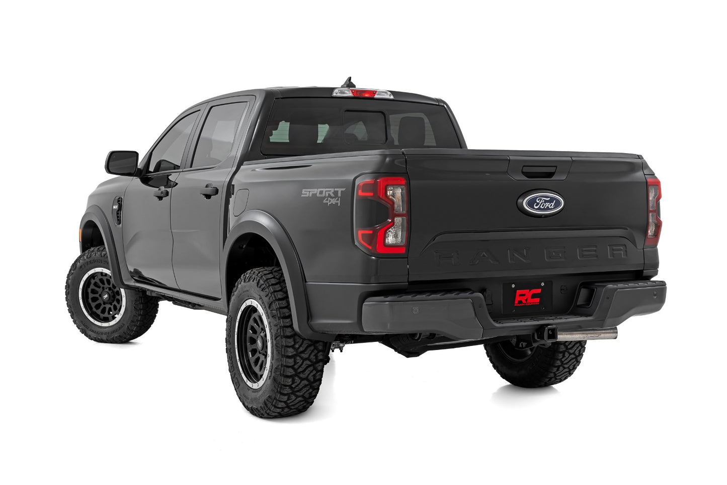 Fender Flares | Sport | JS Iconic Siver | Ford Ranger 2WD/4WD (2024-2026) - Image 3