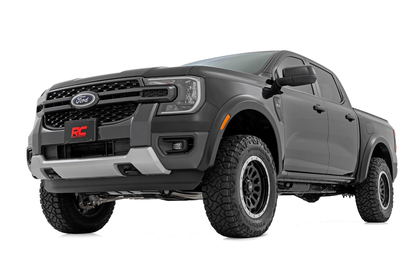 Fender Flares | Sport | M7 Carbonized Gray | Ford Ranger 2WD/4WD (2024-2026) - Image 2