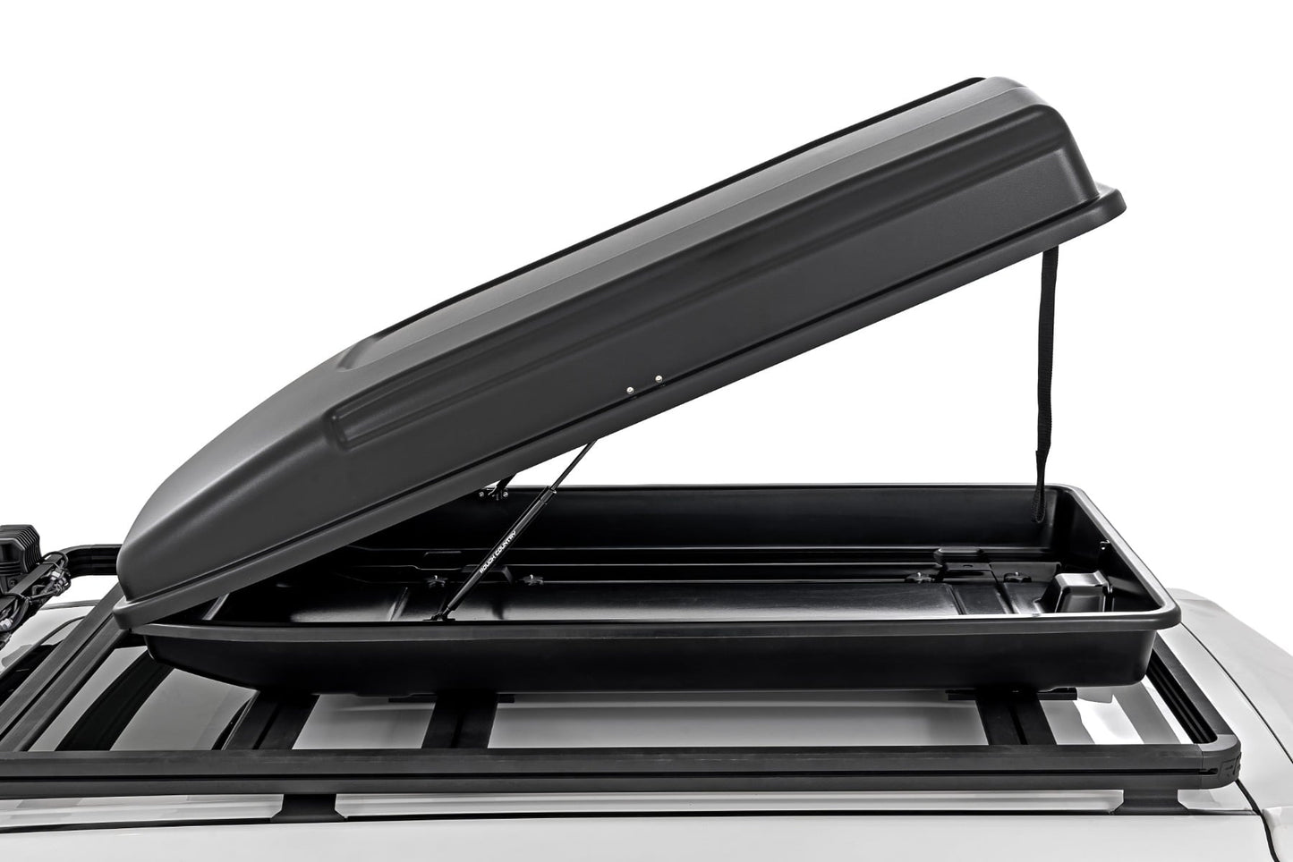 Rooftop Cargo Box | Hard Shell | Strut Assisted | 14.5 Cu. Ft. Storage - Image 3