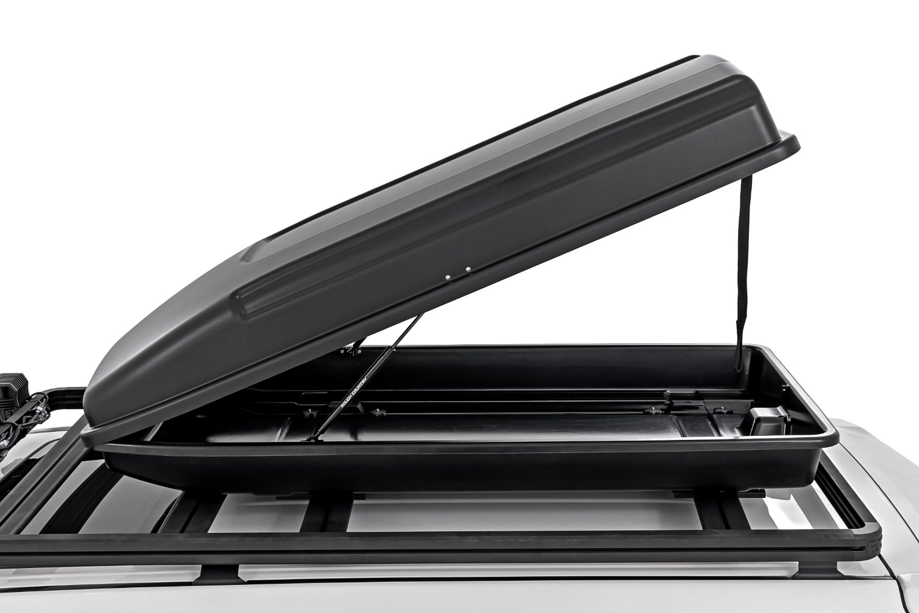 Rooftop Cargo Box | Hard Shell | Strut Assisted | 14.5 Cu. Ft. Storage - Image 3