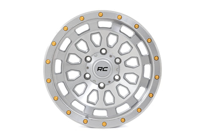 Rough Country 87 Series Wheel | Simulated Beadlock | Full Machine | 17x8.5 | 6x5.5 | +0mm - Image 2