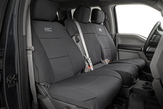 Seat Covers | FR Bench | Ford F-150 (15-26)/F-250 Super Duty (17-26)/F-350 Super Duty (17-26)