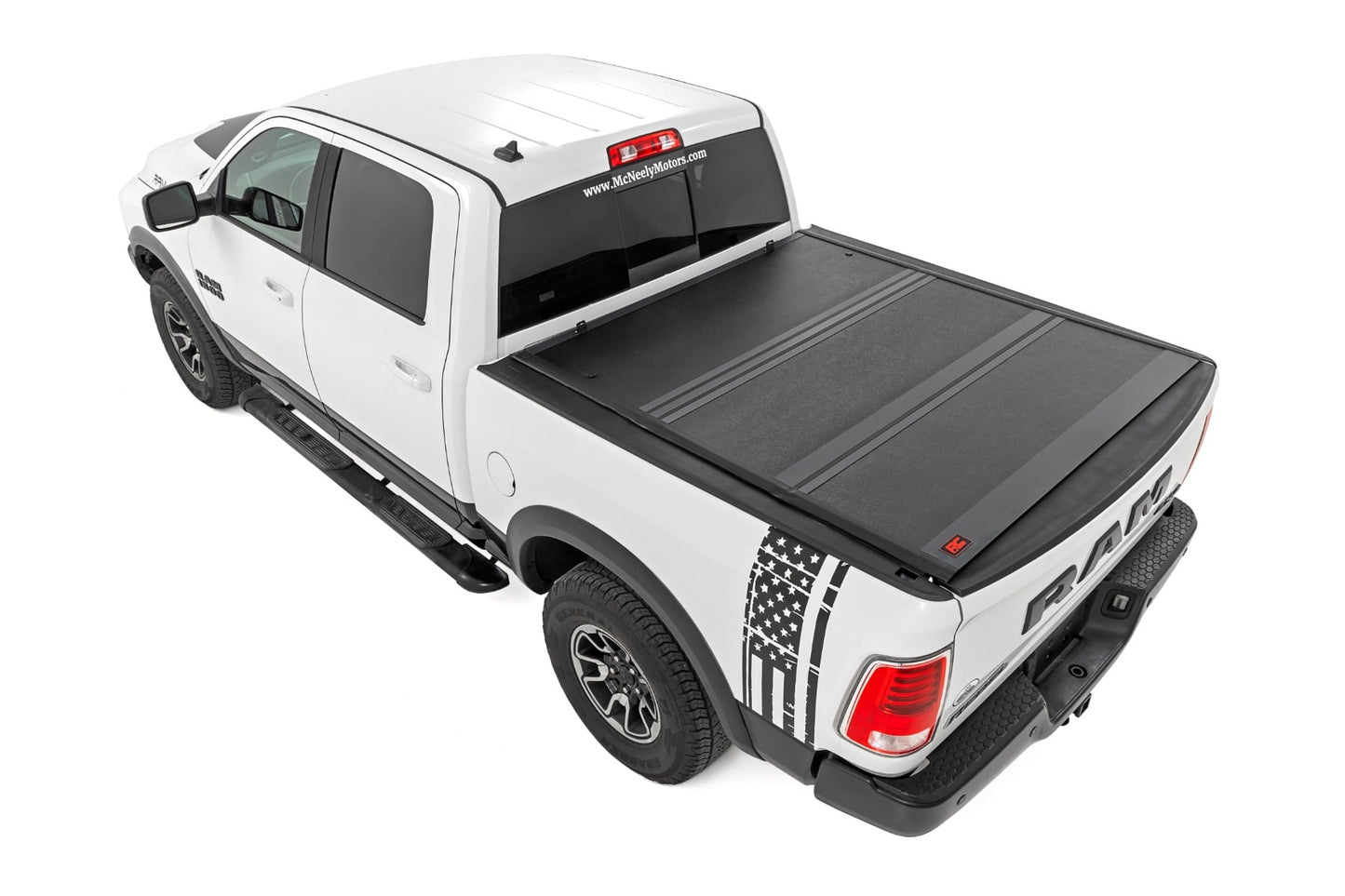 Hard Low Profile Bed Cover | 5'7" Bed | No Rambox | Ram 1500 2WD/4WD (2009-2018 & Classic) - Image 3