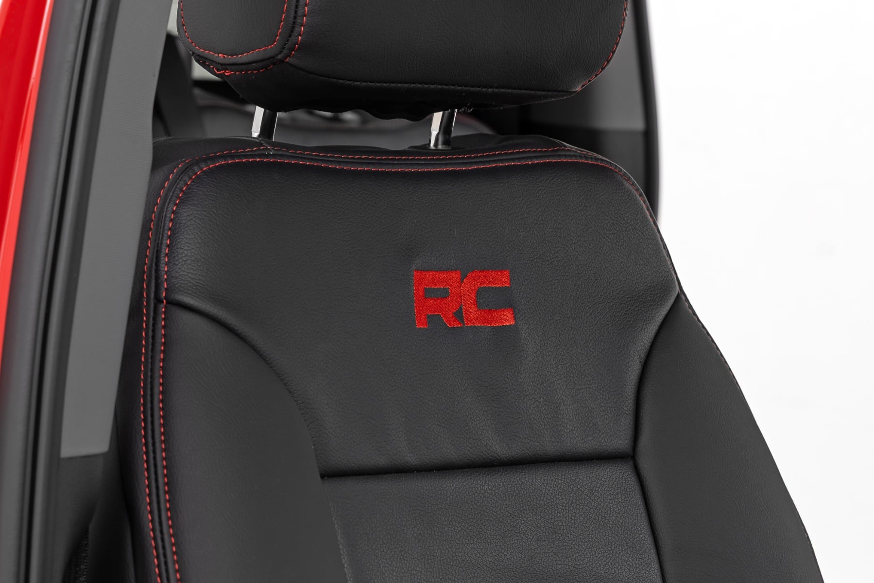 Leather Seat Covers | FR Bucket | RR 60/40 | Chevy/GMC Sierra 1500 (19-26)/Silverado 1500 (19-26) - Image 4