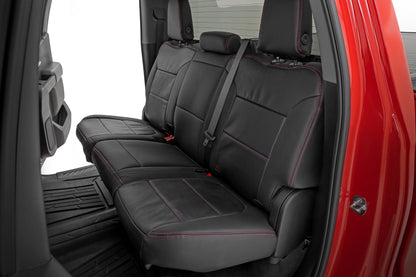 Leather Seat Covers | FR Bucket | RR 60/40 | Chevy/GMC Sierra 1500 (19-26)/Silverado 1500 (19-26) - Image 2