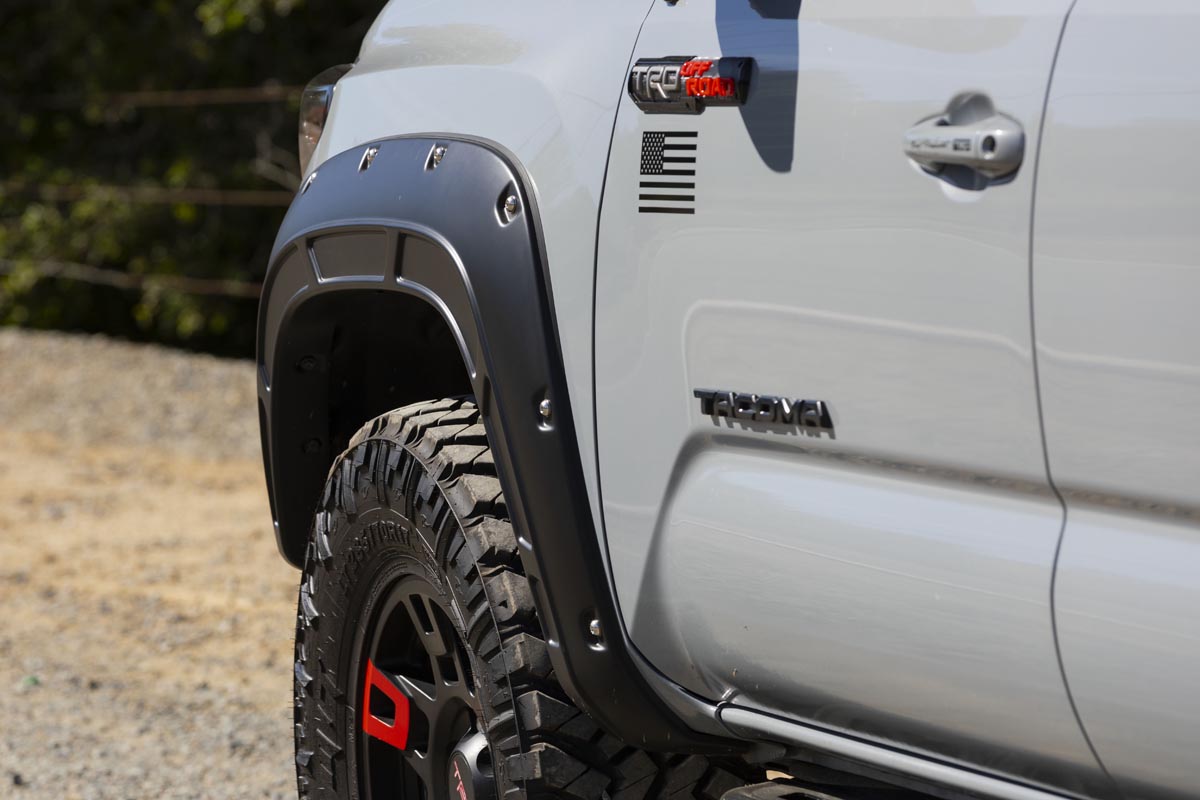 Fender Flares | Defender | 1G3 Magnetic Grey | Toyota Tacoma 2WD/4WD (16-23) - Image 6