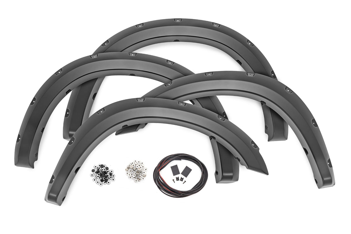 Pocket Fender Flares | PX8 Black | Ram 2500/3500 2WD/4WD (2011-2018)