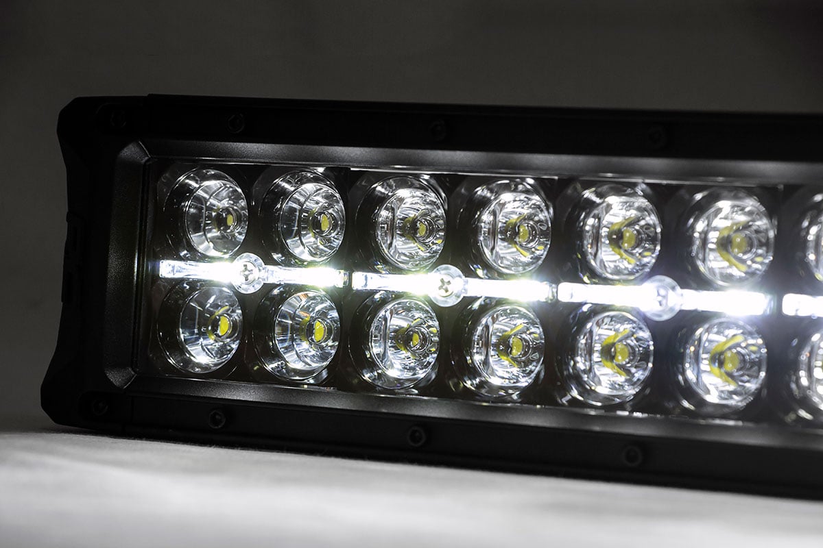 30 Inch Black Series LED Light Bar | Curved | Dual Row | Cool White DRL - Image 5