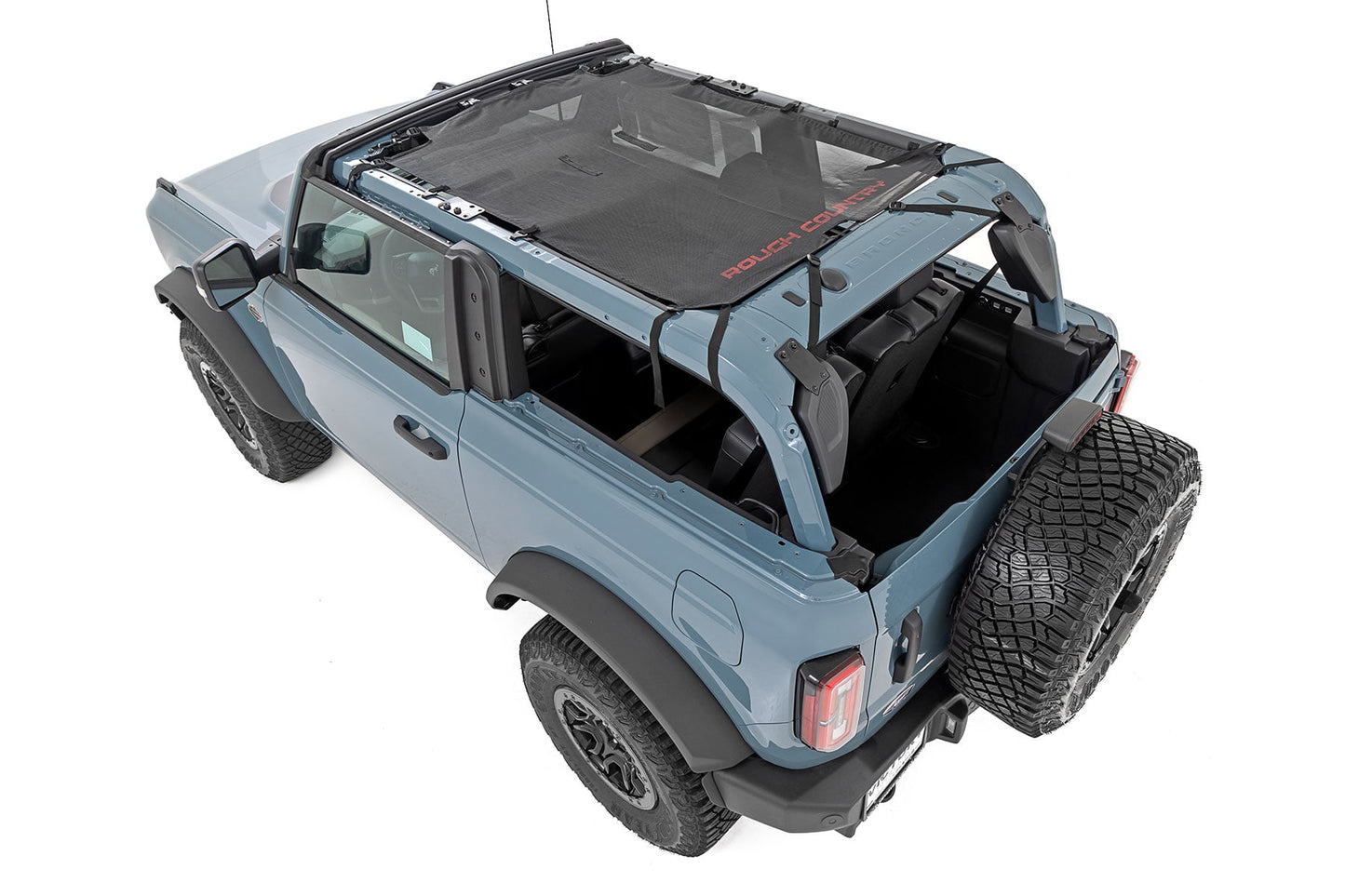 Mesh Bikini Top Plus | Black | Ford Bronco 4WD (2021-2026) - Image 6